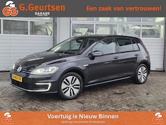 Volkswagen e-Golf - E-DITION Fietsendragersteun, Lederen bekleding, Virtual Cockpit, 1e Eigenaar