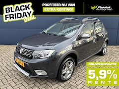 Dacia Sandero Stepway - 90pk Bi-Fuel BLACK FRIDAY DEAL | Navigatie | Parkeercamera | Cruise control | Parkeersenso
