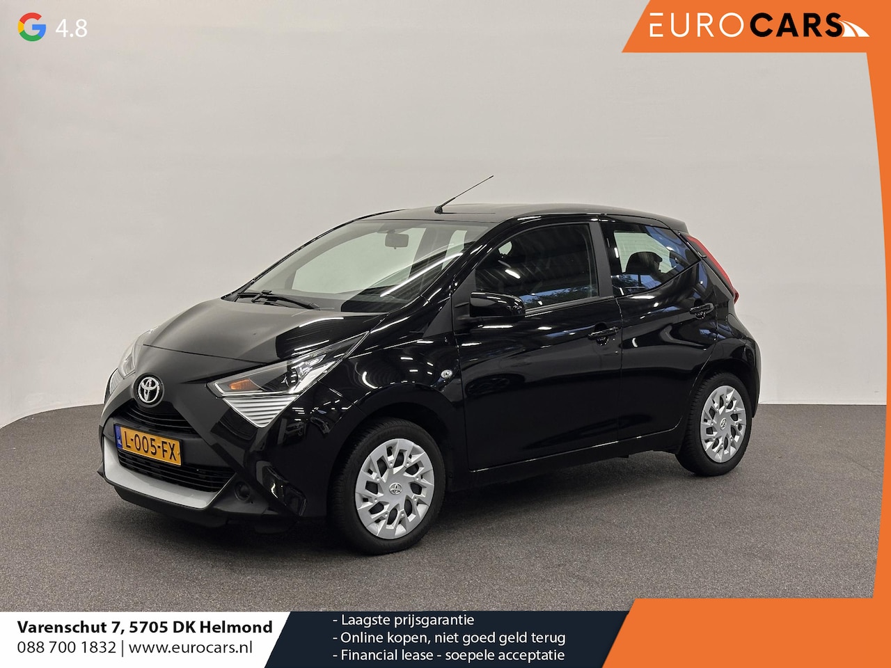 Toyota Aygo - 1.0 VVT-i x-play Navigatie Apple Carplay/Android Auto Camera Airco - AutoWereld.nl
