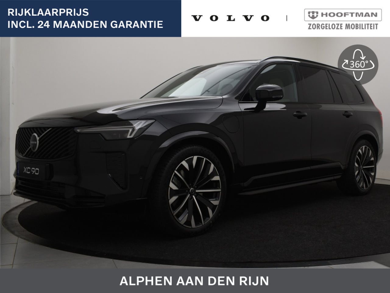 Volvo XC90 - T8 PLUG-IN HYBRID ULTRA DARK LUCHTVERING HARMAN KARDON 360GR CAM - AutoWereld.nl