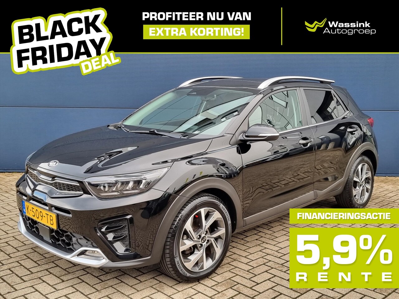 Kia Stonic - 1.0 T-GDi 100pk GT-PlusLine | Navigatie | Stoel- en stuurverwarming | Parkeercamera | Clim - AutoWereld.nl