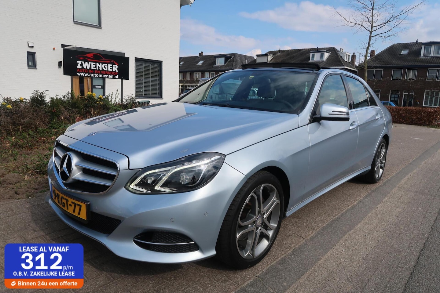 Mercedes-Benz E-klasse - 200 Aut FACELIFT|PANORAMADAK|TREKHAAK|SPORT PAKKET|LED|NAVIGATIE|ORIGINEEL NEDERLANDS - AutoWereld.nl