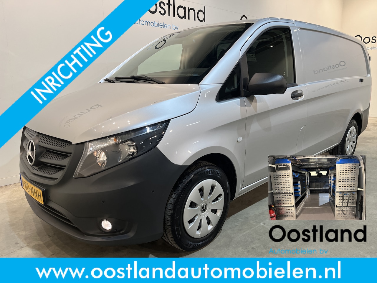 Mercedes-Benz Vito - 116 CDI Lang RWD Automaat / Euro 6 / Servicebus / Sortimo Inrichting /  Airco / Cruise Con - AutoWereld.nl