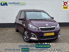 Peugeot 108 - 1.2 Puretech 82 pk Allure | LM velgen | Getint glas | Smartphone