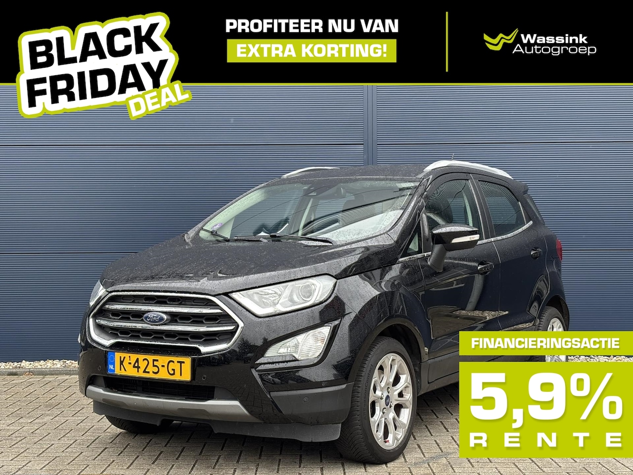 Ford EcoSport - 1.0 EcoBoost 125pk Titanium BLACK FRIDAY DEAL | Navigatie | Camera | Climate control | B&O - AutoWereld.nl