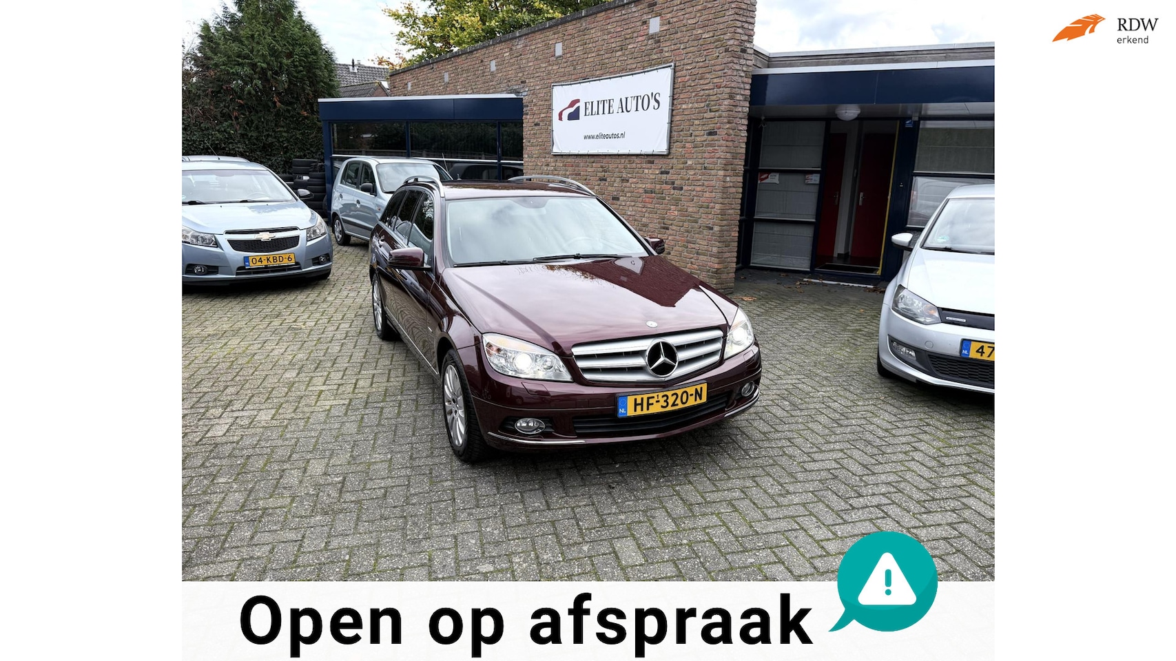 Mercedes-Benz C-klasse Estate - /zeer mooie en goed onderhouden/airco/Automaat/Apk 28-10-2026!! - AutoWereld.nl