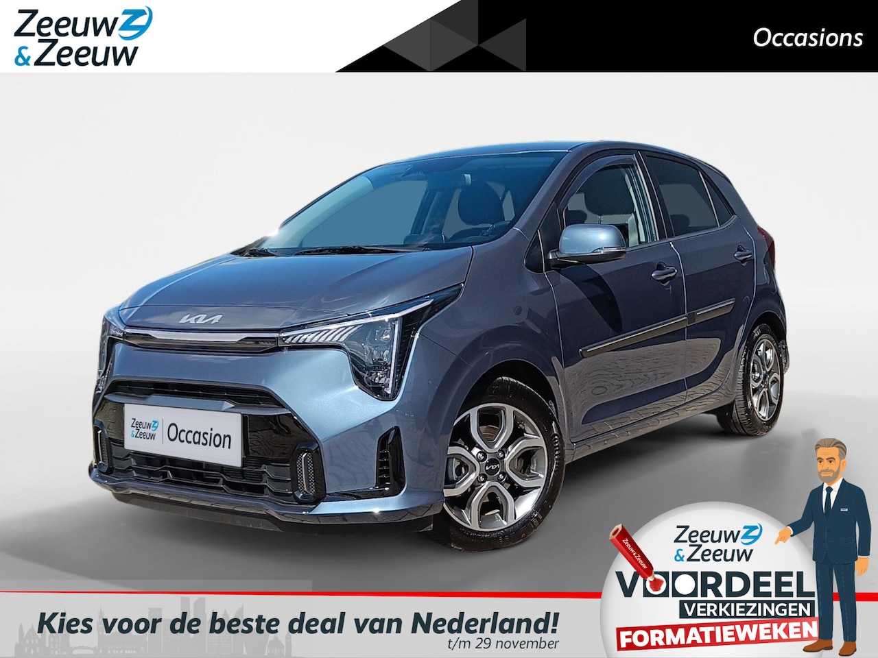 Kia Picanto - 1.0 DPI ExecutiveLine ALS NIEUW!| 1e EIGENAAR! | 7.900km!! - AutoWereld.nl