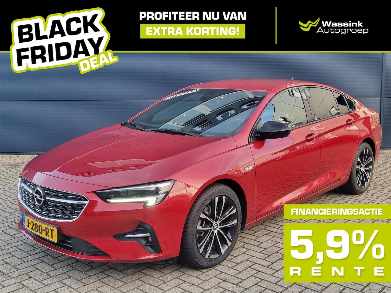 Opel Insignia Grand Sport - 2.0T 200pk Ultimate Automaat BLACK FRIDAY DEAL | Climate Control | Navigatie | Winterpack - AutoWereld.nl