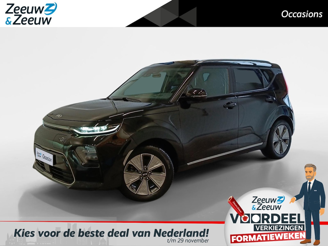 Kia e-Soul - ExecutiveLine 64 kWh ZEER COMPLEET | LUXSTE UITVOERING | GROOT ACCU PAKKET! - AutoWereld.nl