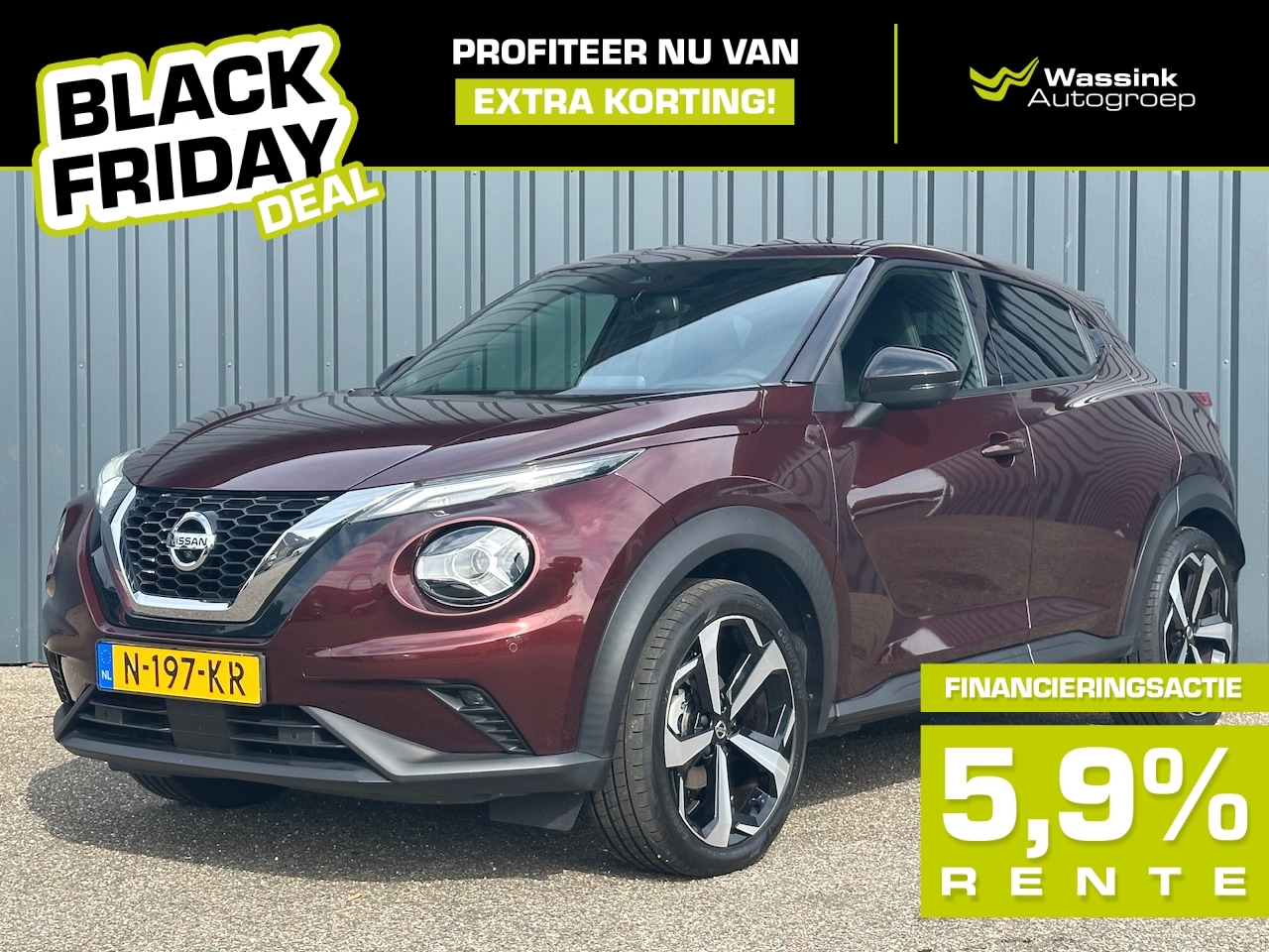 Nissan Juke - BLACK FRIDAY DEAL I 1.0 DIG-T 117pk N-Design I Trekhaak 1250KG I Adaptieve Cruise I Stoelv - AutoWereld.nl