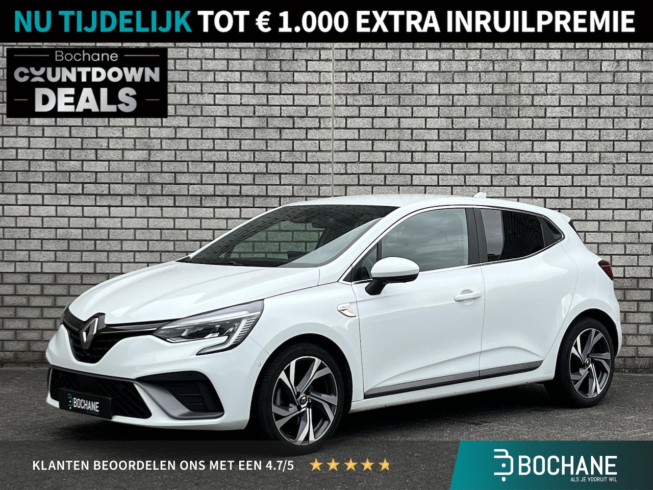Renault Clio - 1.3 TCe EDC R.S. Line | Stoelverwarming | 360° Camera | Apple CarPlay / Android Auto| Clim - AutoWereld.nl