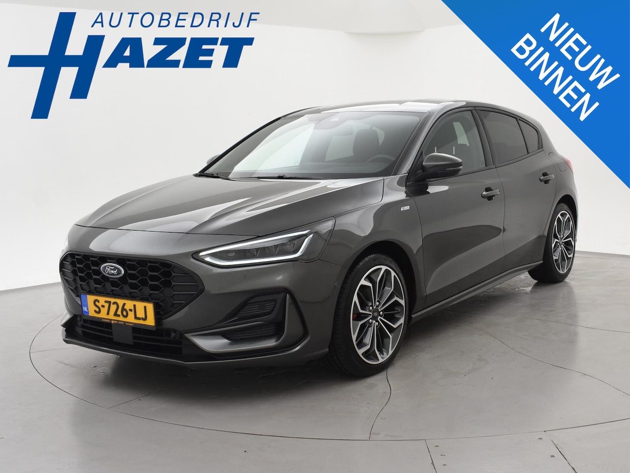 Ford Focus - 1.0 ECOBOOST HYBRID 155 PK ST-LINE X + B&O | WINTERPACK | 13" NAVIGATIE | HEAD-UP | 18 INC - AutoWereld.nl