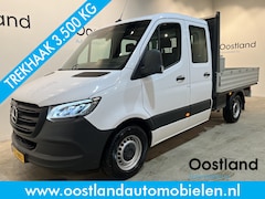 Mercedes-Benz Sprinter - 317 CDI L2 RWD DC Dubbel Cabine Open Laadbak / Euro 6 / Trekhaak 3500 KG / Airco / Cruise