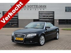 Audi A4 Cabriolet - 2.0 TFSI S-Line Exclusive / Leer / Navigatie / N.A.P