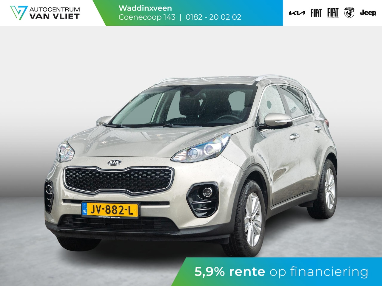 Kia Sportage - 1.6 GDI First Edition l Navigatie l achteruitrijcamera l - AutoWereld.nl