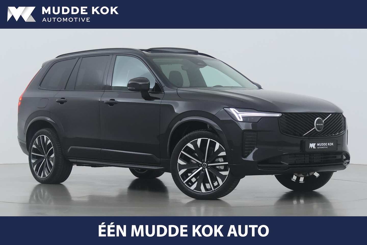 Volvo XC90 - T8 Plug-in hybrid Ultra Dark | FACELIFT | Luchtvering | Head-Up | Panoramadak | 360° Camer - AutoWereld.nl