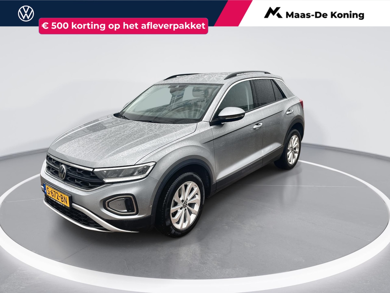 Volkswagen T-Roc - 1.0 TSI 110pk Life · Apple/Android Car Play · Parkeersensoren · LED · Garantie tot 01-01-2 - AutoWereld.nl
