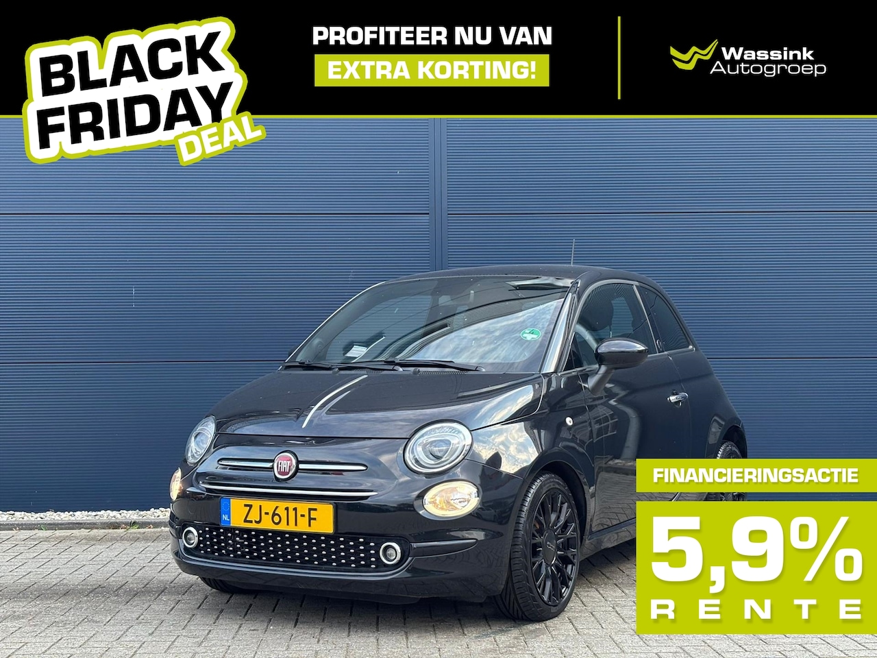 Fiat 500 - TwinAir Turbo 85pk 120th Edition I Panoramadak I U Connect Navigatie - AutoWereld.nl