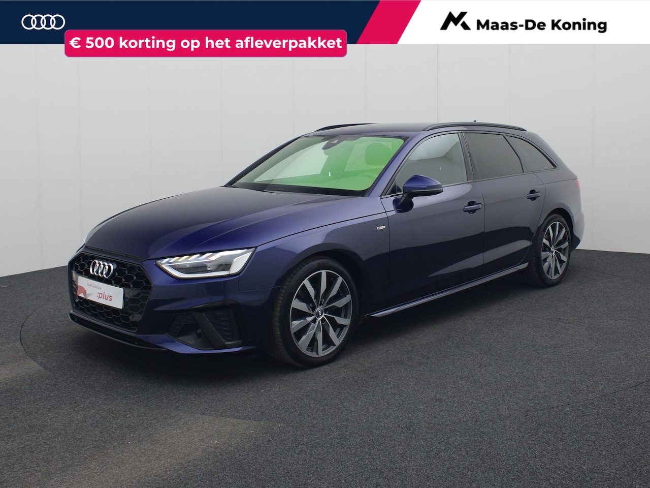 Audi A4 Avant - 35 TFSI 150pk S Line · Camera  · Elektrische stoelverstelling · Apple/Android Car Play · B - AutoWereld.nl