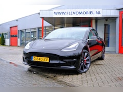 Tesla Model 3 - 75D Performance AWD 75 kWh 462pk Aut. Pano|1e Eig|Leder||AutoPilot|Cam|20"LMV