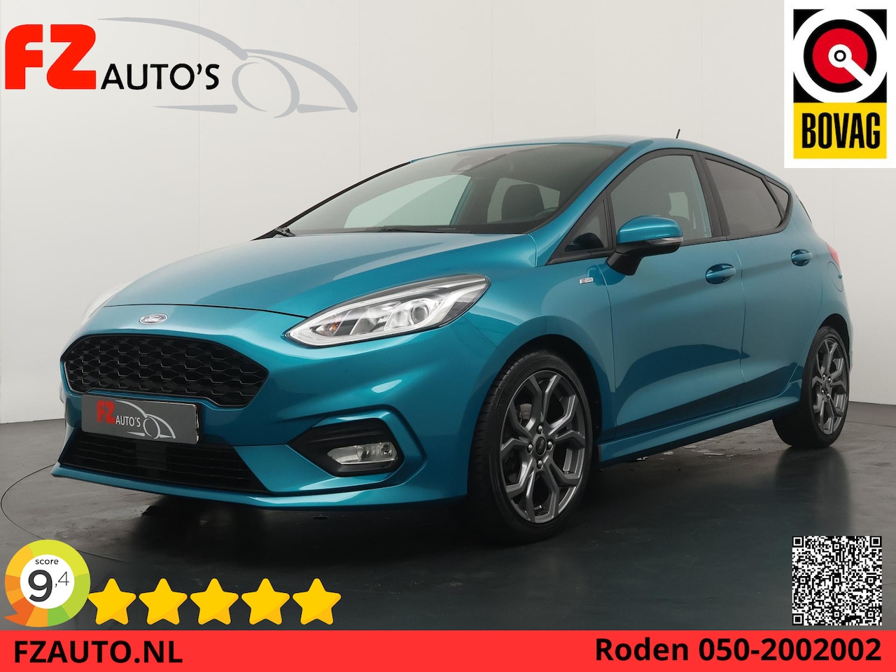 Ford Fiesta - 1.0 EcoBoost ST-Line - Navigatie - Climate Control - Apple Carplay & Android Auto - AutoWereld.nl