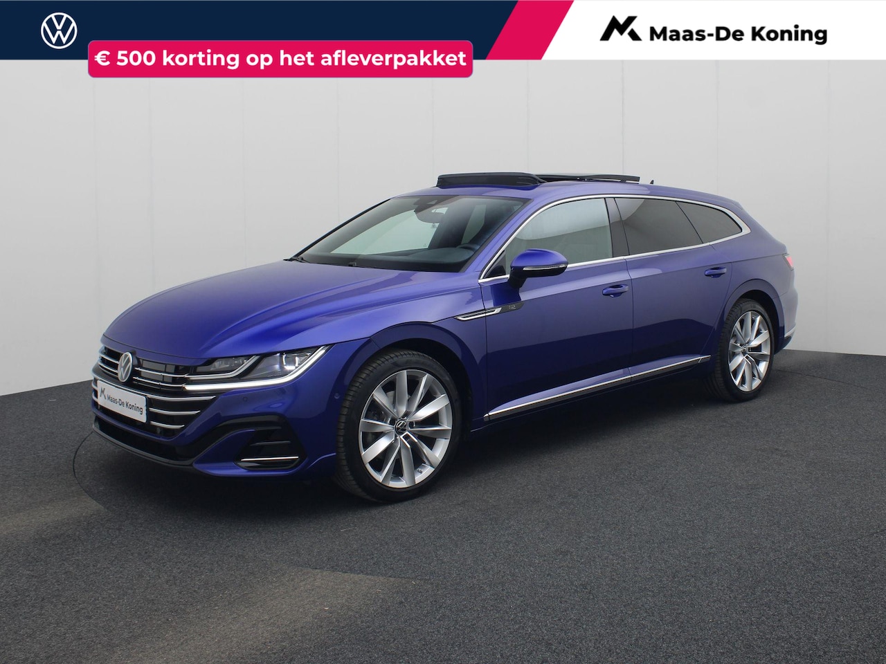 Volkswagen Arteon Shooting Brake - 1.4 TSIeHybrid 160kW/218PK R-Line DSG · Panoramadak · Leder · Apple/Android Car Play · Cam - AutoWereld.nl