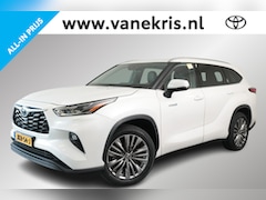 Toyota Highlander - 2.5 AWD Hybrid Executive, 7 persoons, Zwart Leder, JBL, Stoelgeheugen, Achteruitrijcamera,