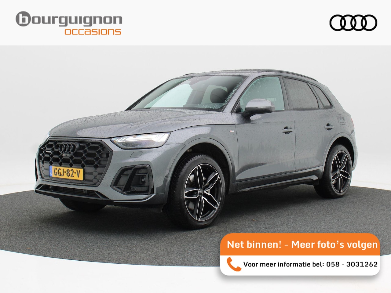 Audi Q5 - 50 TFSi e 299 Pk Automaat S-Line Competition | Panoramadak | B&O | 360° Camera | Adaptive - AutoWereld.nl