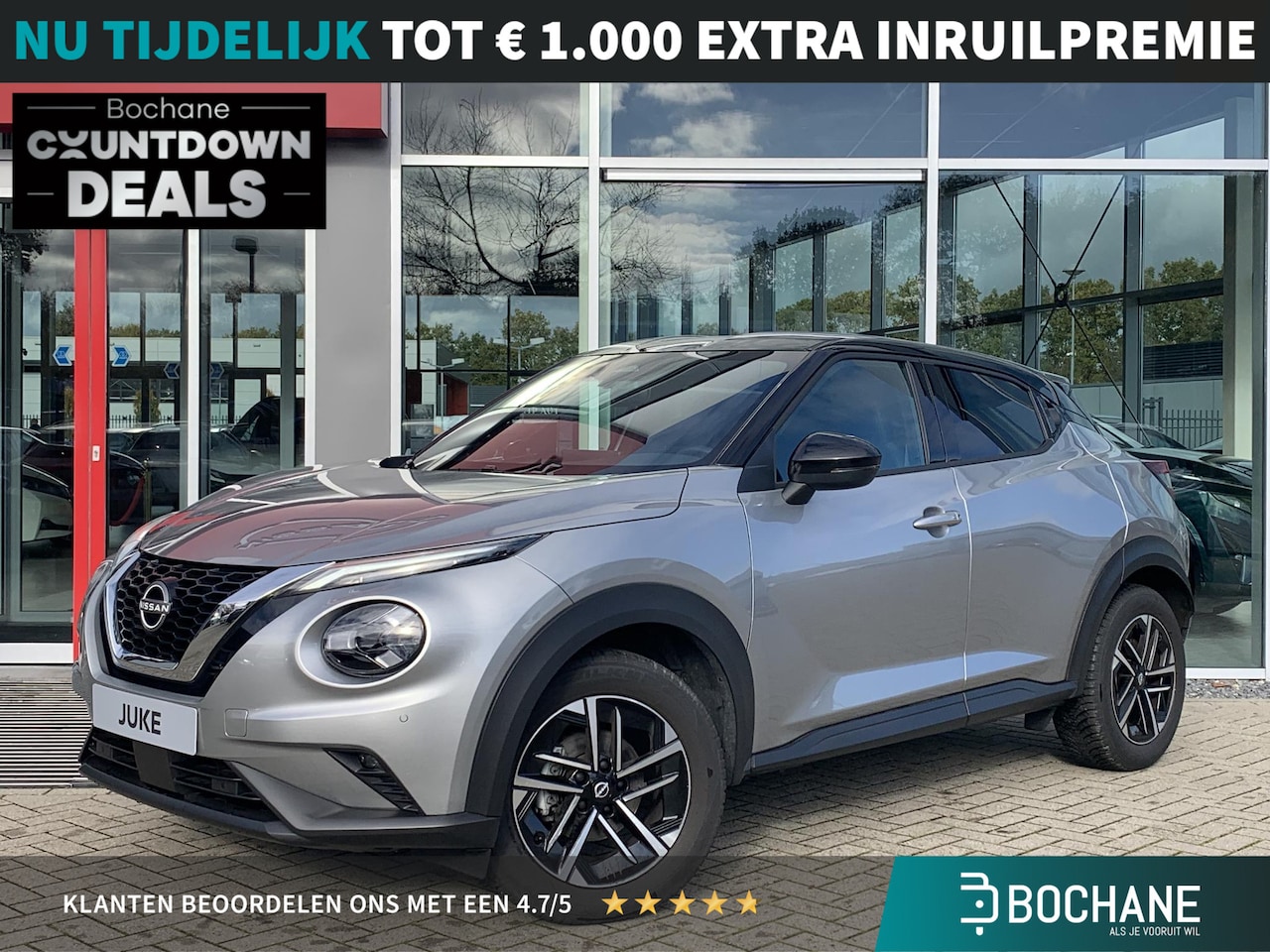 Nissan Juke - 1.0 DIG-T Business Design | Stoel- stuurverwarming | Climate Control | Achteruitrijcamera - AutoWereld.nl