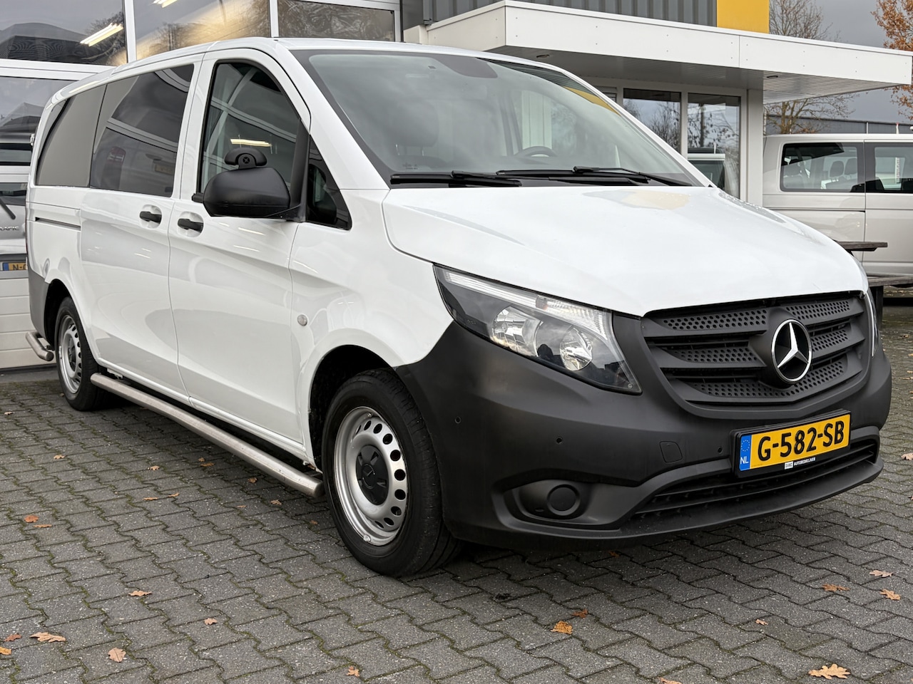 Mercedes-Benz Vito Tourer - 116 CDI Pro Lang Airco Cruise control PDC Euro 6  geschikt voor Taxi Groeps vervoer Person - AutoWereld.nl