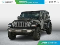 Jeep Wrangler Unlimited - 4xe 380 Sahara | 22" Brute velgen | Uit voorraad leverbaar | MY25 | Sky One-Touch Power So