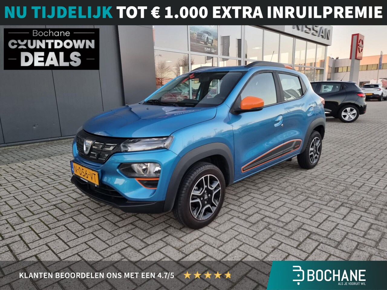 Dacia Spring - Comfort Plus 27 kWh | Navigatie | Achteruitrijcamera | Parkeersensoren | - AutoWereld.nl