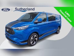 Ford Transit Custom - 320 2.5 PHEV L2H1 Sport DC 233pk | 0, 99% Renteactie | Dubbele Cabine | Dubbele zijschuifd