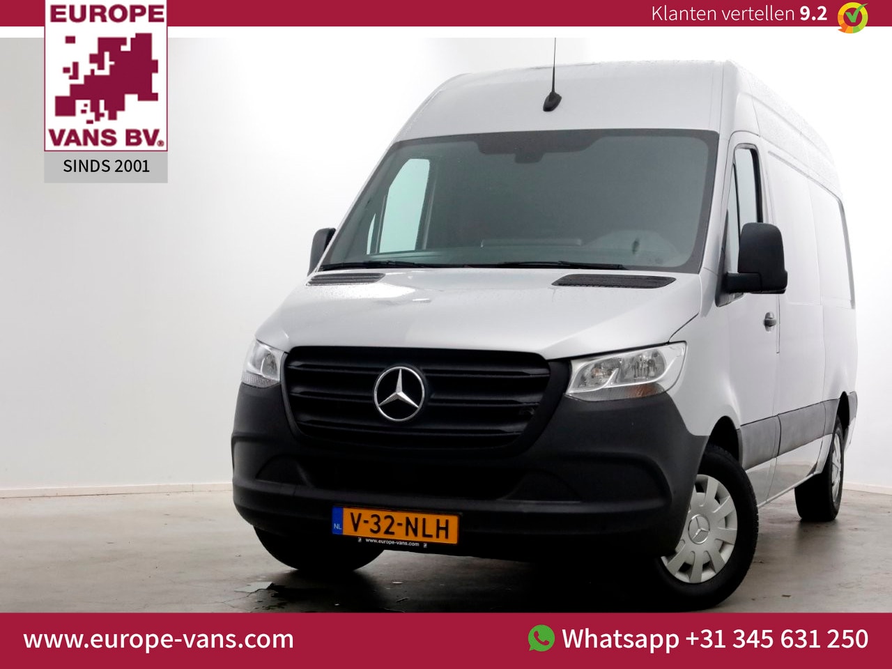 Mercedes-Benz Sprinter - 315 CDI 150pk RWD 9G Automaat L2H2 Airco/Camera/CarPlay 08-2021 - AutoWereld.nl