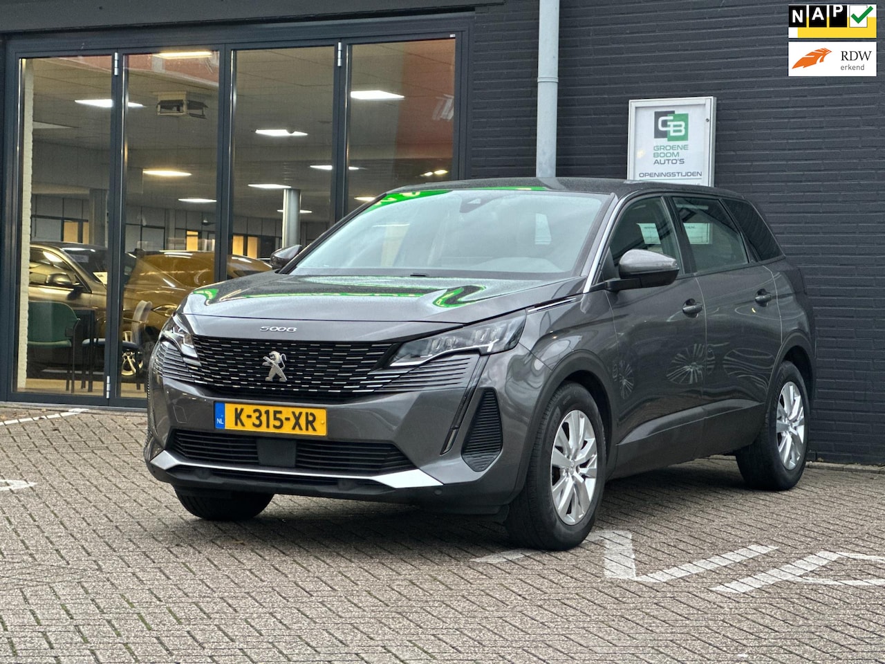 Peugeot 5008 - 1.2 PureTech Blue Lease Active/7-PERS/CAMERA/NAVI/NL-AUTO NAP!! - AutoWereld.nl