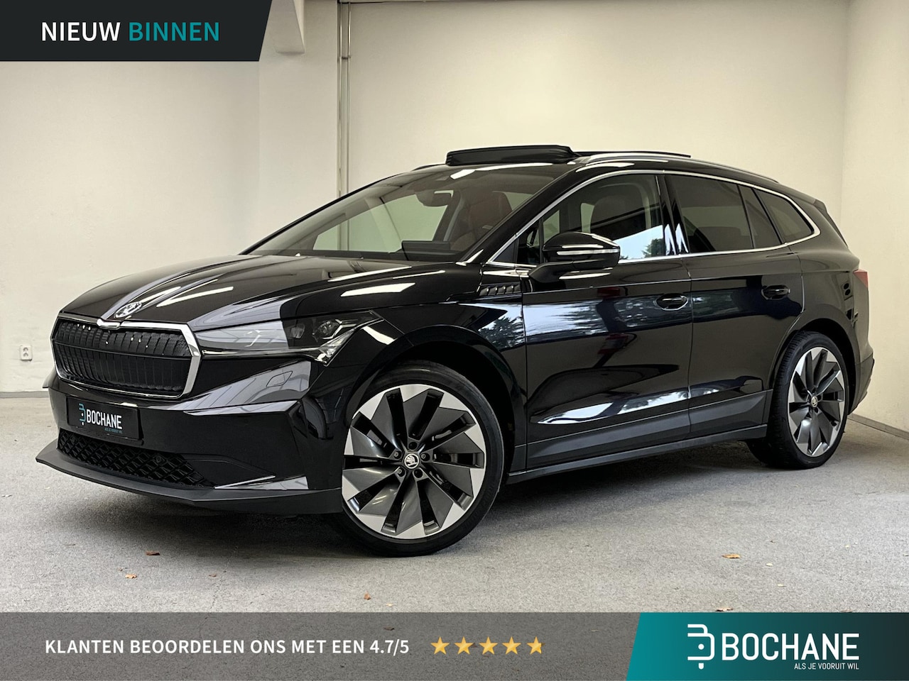Skoda Enyaq iV - 80 | PANO | TREKHAAK | 94% SOH | LEDER | 360 CAMERA | - AutoWereld.nl