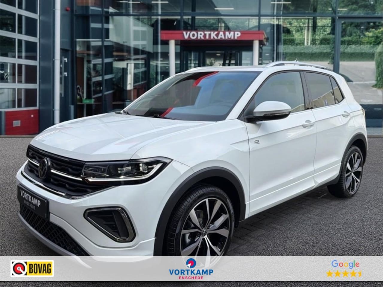 Volkswagen T-Cross - 1.5 TSI DSG R-LINE TREKHAAK/CAMERA/CARPLAY/ACC/STOELVERW - AutoWereld.nl