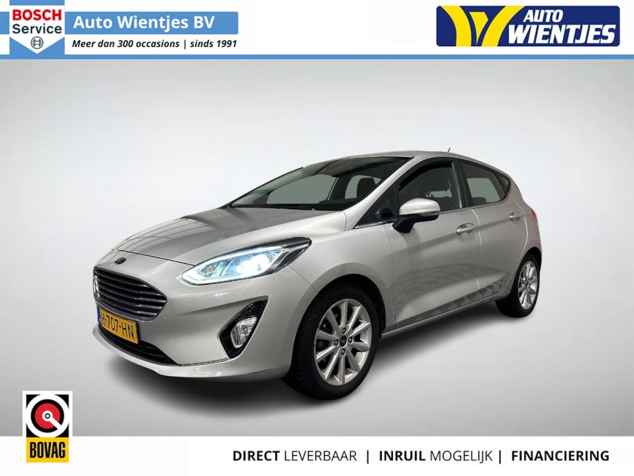 Ford Fiesta - 1.0 EcoBoost | Titanium 5-Drs | Airco-Ecc | Navi | Cruise - AutoWereld.nl