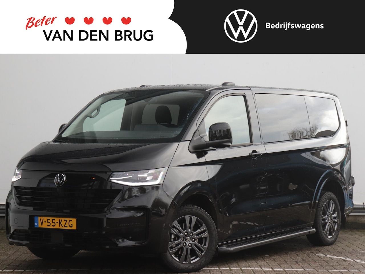 Volkswagen Transporter - T7 2.0 TDI 150pk automaat L1H1 Bulli | Dubbele cabine | Leer | 360° camera | Adaptive Crui - AutoWereld.nl