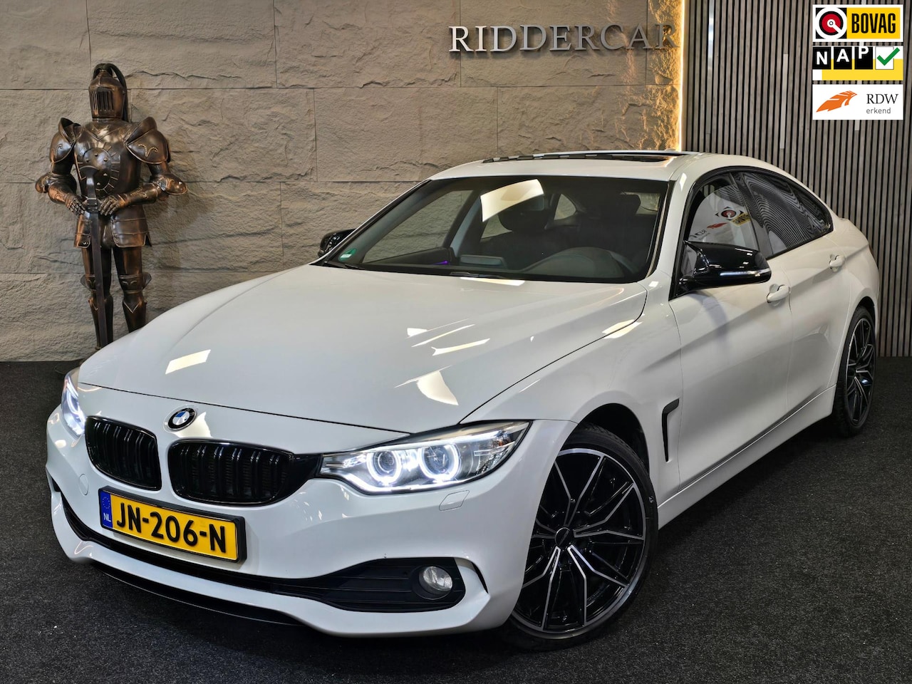 BMW 4-serie Gran Coupé - 418i M-Pakket|GARANTIE|PANO|NAP|LED|CRUISE|VELGEN|SFEERVERLICHTING - AutoWereld.nl