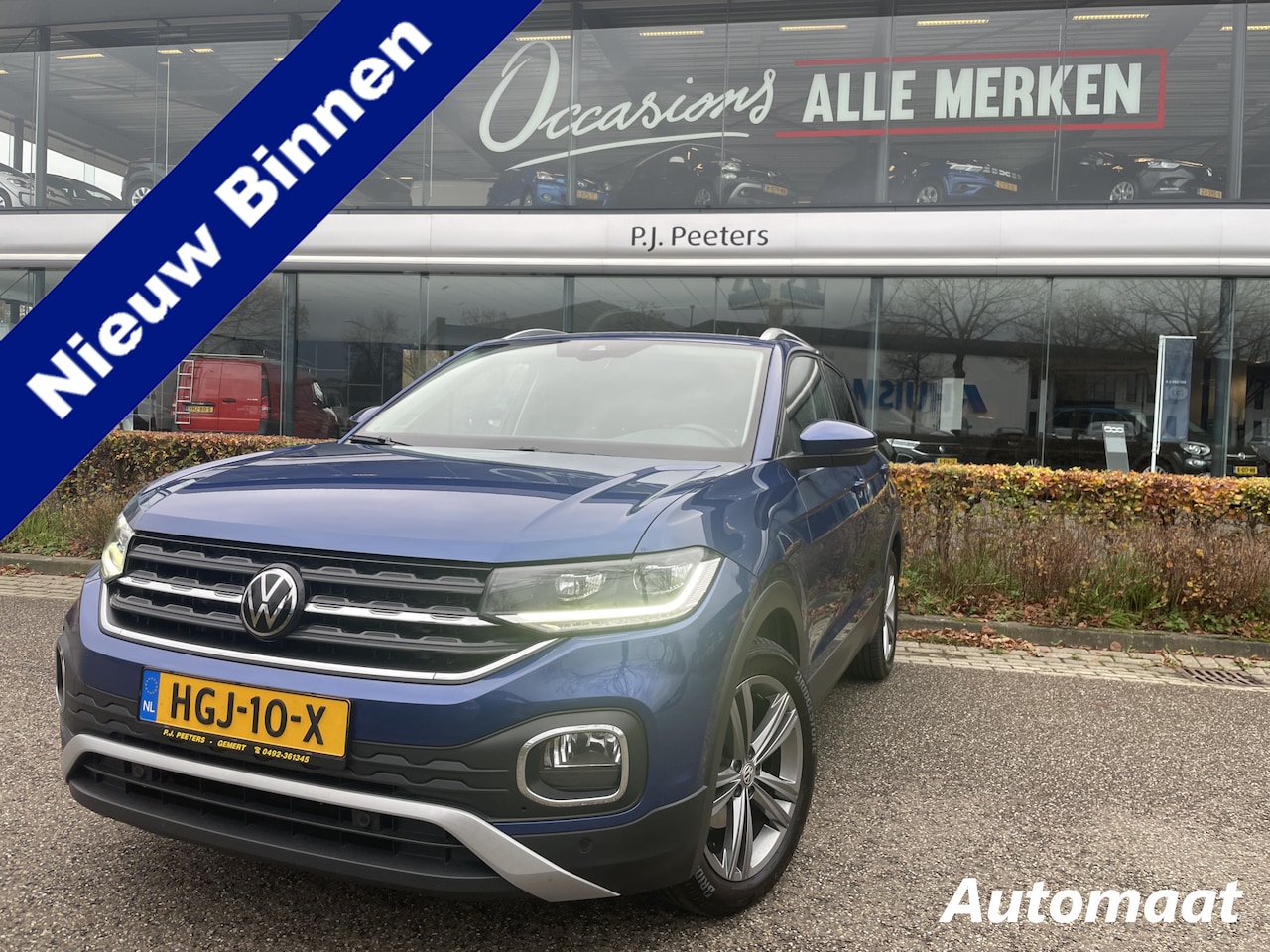 Volkswagen T-Cross - automaat 1.5 TSI Style Business R design automaat Airco - Cruise control - Parkeersensoren - AutoWereld.nl