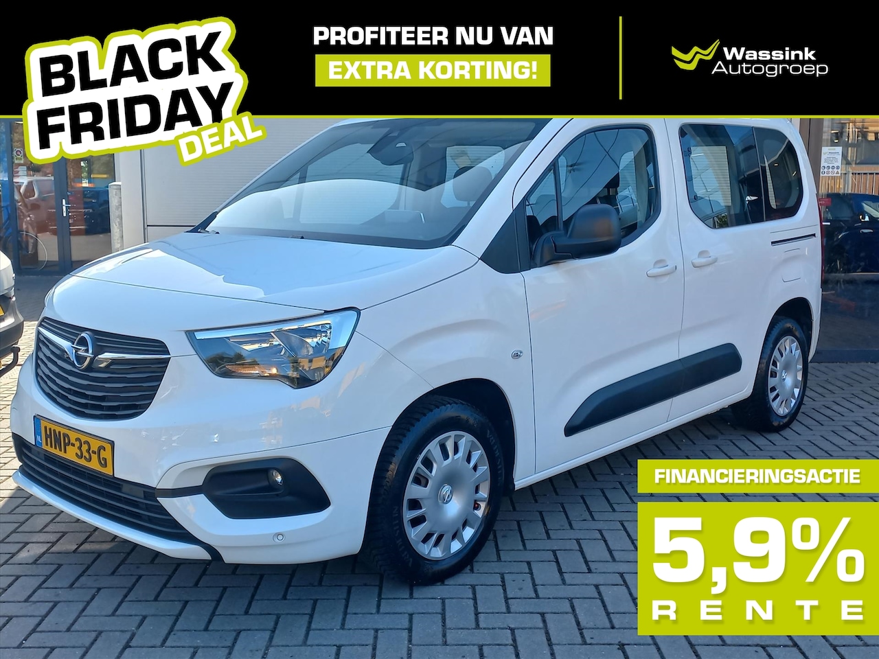 Opel Combo Life - 1.2T 110pk Edition BLACK FRIDAY DEAL | Climate control | Navigatie | Trekhaak (1150kg) | W - AutoWereld.nl