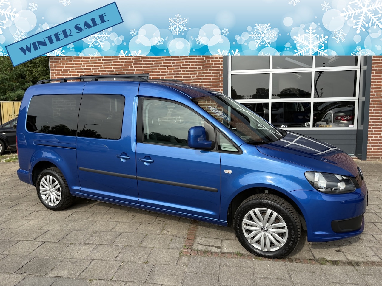 Volkswagen Caddy Maxi - 1.2 TSI Trendline 77kw  Life 7 pers. ( Navigatie, Parkeersensoren, Cruise Control) RIJKLAA - AutoWereld.nl