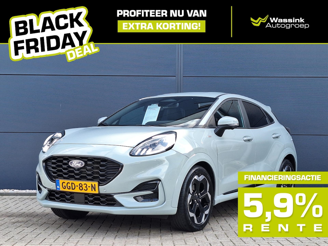 Ford Puma - 1.0i Ecoboost Hybrid 125pk Aut ST-Line X | BLACK FRIDAY DEAL | Automaat | B&O Geluidsystee - AutoWereld.nl