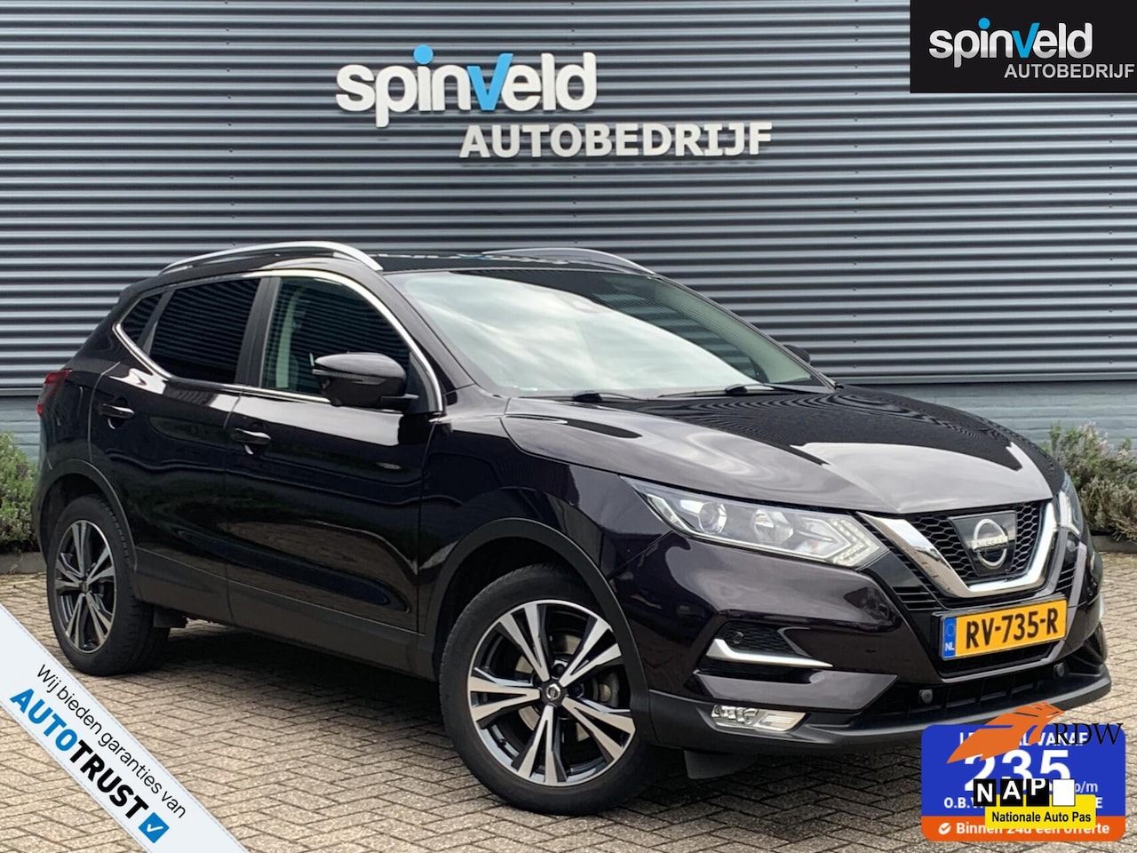 Nissan Qashqai - 1.2 N-Connecta BJ`18 NAP NL Dealer ond. Pano Navi - AutoWereld.nl