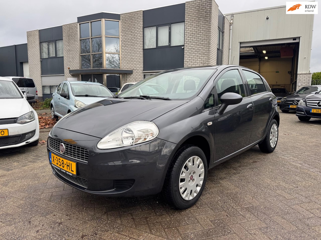 Fiat Grande Punto - 1.4 Sportsound Airco Elektr Ramen - AutoWereld.nl