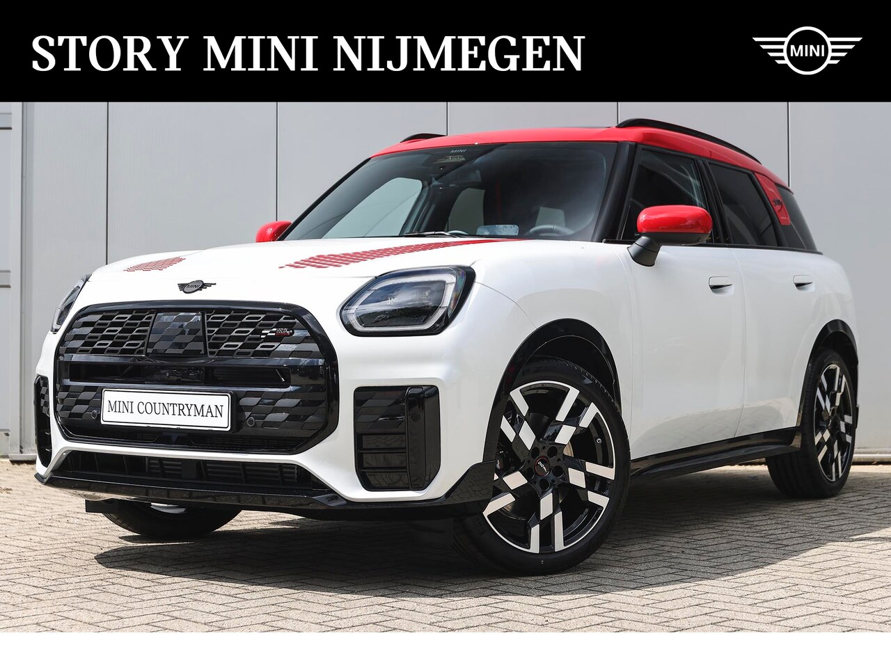 MINI Countryman - C Automaat / JCW / Pakket L / 20" John Cooper Works Flag Spoke 2-tone - AutoWereld.nl