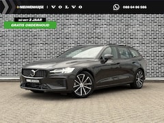 Volvo V60 - T6 Plug-in hybrid AWD Plus Dark | Long Range | Trekhaak | Stoel- en stuurverwarming voor +