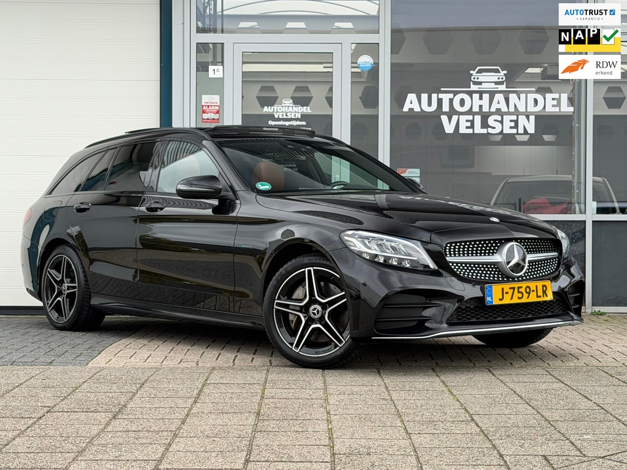 Mercedes-Benz C-klasse Estate - 300 e Business Solution AMG Limited Pano Automaat - AutoWereld.nl