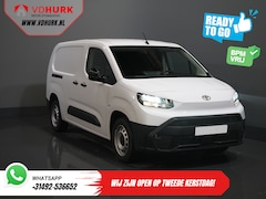 Toyota ProAce City - 1.5 130 pk Aut. L2 BPM VRIJ LED/ Virtual Cockpit/ 3 pers./ Carplay/ Camera/ Climate/ PDC/